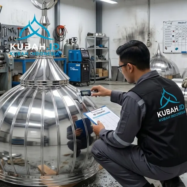 Kubah Stainless Steel