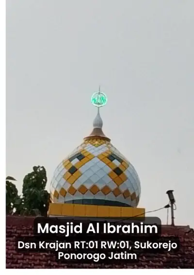 Masjid Al Ibrahim — Dsn. Krajan, Sukorejo, Ponorogo, Jawa Timur