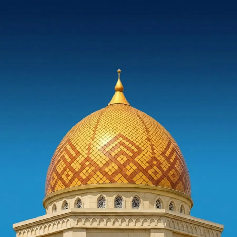 Kubah masjid Galvalum Sukari Series