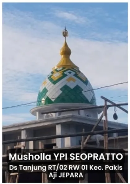 Proyek kubah masjid Kubah.id